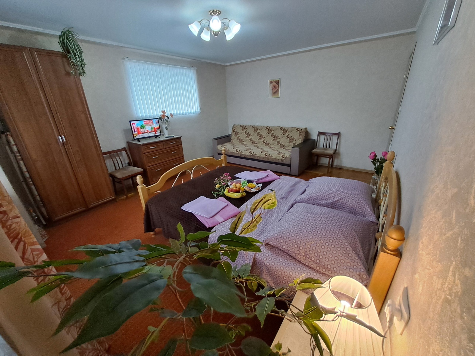 1-я квартира на ул.Широкая, с видом на парк, Центр. 